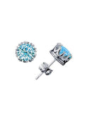 Cubic Zirconia Stud Earrings