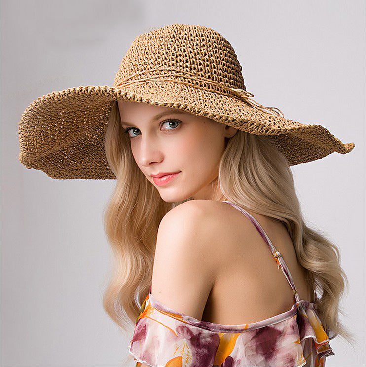 Fashion summer travel seaside vacation sunhat