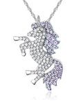 Lucky Unicorn Pendant Necklace