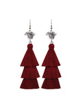 Three Style Tassel Earrings