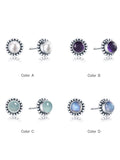 Natural Stone Ear Stud