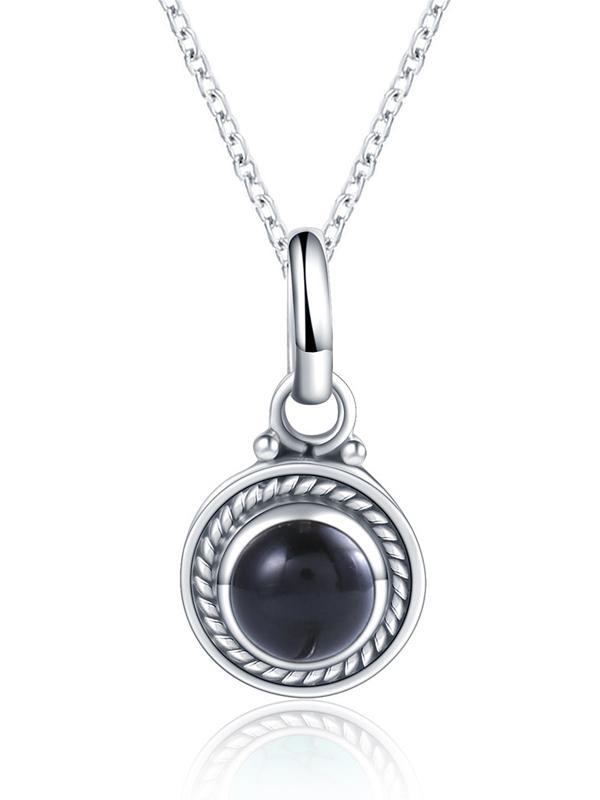 Labradorite Round Necklace