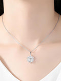 Sun Flower Pattern Necklace