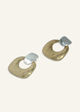 Gold&Sliver Metallic Earrings