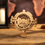 F&S 3D Wooden Mechanical Puzzle DIY Perpetual Calendar Craft Kits Laser-Cut Model Kit to Build for Adults Great Birthday for Women and Men