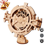 F&S 3D Wooden Mechanical Puzzle DIY Perpetual Calendar Craft Kits Laser-Cut Model Kit to Build for Adults Great Birthday for Women and Men