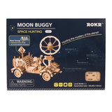 F&S 3D Assemble Puzzle Wooden DIY Solar Power Car Kits - Educational STEM Subjects Great Home-School Curriculum - Unique Solar Power Toy