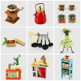 F&S Green House Building - DIY Miniature Dollhouse Accessories - Dolls House Furniture, Renovation kits with LED Light - Creative Toys