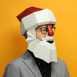 DIY Santa Creative Paper Mask