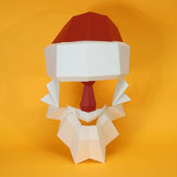 DIY Santa Creative Paper Mask