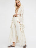 Bohemian Lace Cardigan Sweater