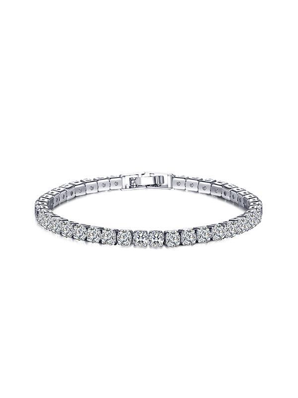Multi Row Zircon Bracelet