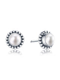 Natural Stone Ear Stud