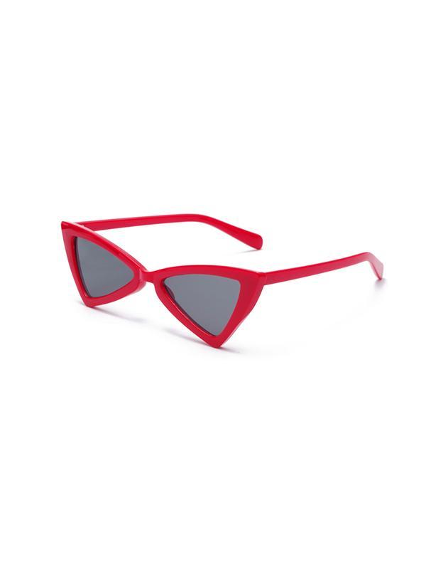 Triangle Cat Eye Frame Sunglasses