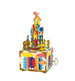 F&S Castle in The Sky 3D Wooden Music Box Kit