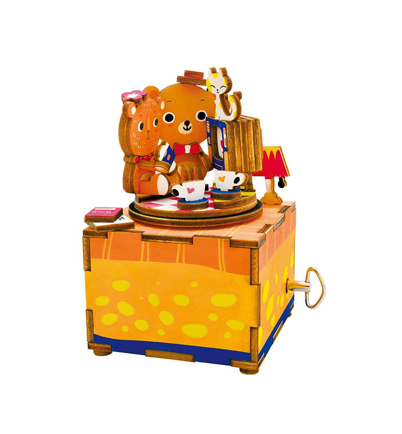 F&S Love Story 3D Wooden Music Box Kit