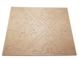 F&S Solar Powered Windmill Building Toy Educational DIY Assembly Child Birthday Gift Novelty