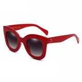 Fashion Large Frame Cat's Eye Sunglasses