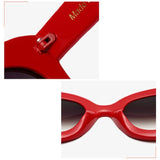 Fashion Large Frame Cat's Eye Sunglasses