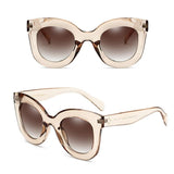 Fashion Large Frame Cat's Eye Sunglasses