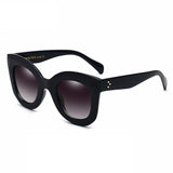 Fashion Large Frame Cat's Eye Sunglasses