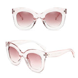 Fashion Large Frame Cat's Eye Sunglasses