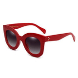 Fashion Large Frame Cat's Eye Sunglasses