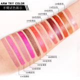 Metallic pearlescent non-stick cup lip gloss matte lip glaze liquid lipstick