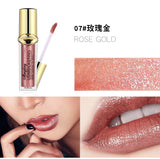 Metallic pearlescent non-stick cup lip gloss matte lip glaze liquid lipstick