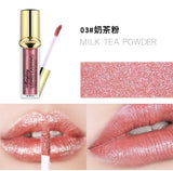 Metallic pearlescent non-stick cup lip gloss matte lip glaze liquid lipstick