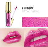Metallic pearlescent non-stick cup lip gloss matte lip glaze liquid lipstick