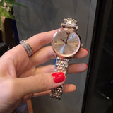 Simple atmosphere ladies quartz watch