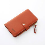 Long zipper Large Capacity Wallet