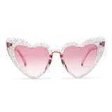 Love Heart-shaped Sunglasses