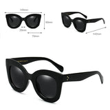 Fashion Large Frame Cat's Eye Sunglasses