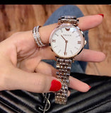 Simple atmosphere ladies quartz watch