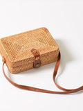 Rattan Crossbody Bag