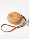 Rattan Crossbody Bag