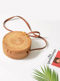 Round Rattan Bag