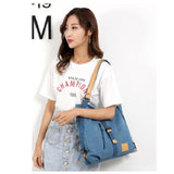 Large Capacity Canvas Handbag