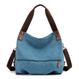 Leisure Solid Color Handbag