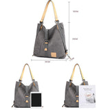 Large Capacity Canvas Handbag