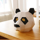 DIY Panda Creative Paper Mask