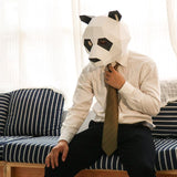 DIY Panda Creative Paper Mask