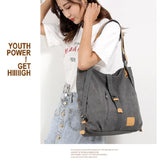 Large Capacity Canvas Handbag