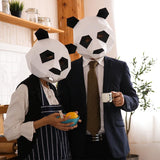 DIY Panda Creative Paper Mask