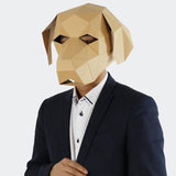 DIY Dog Creative Paper Mask