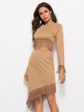 Tassel Irregular Dress