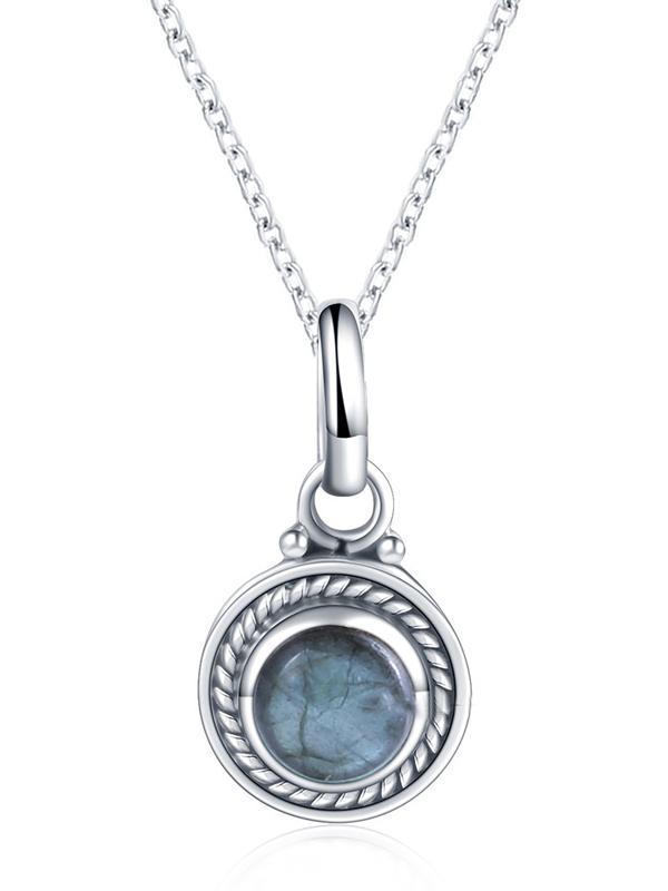 Labradorite Round Necklace