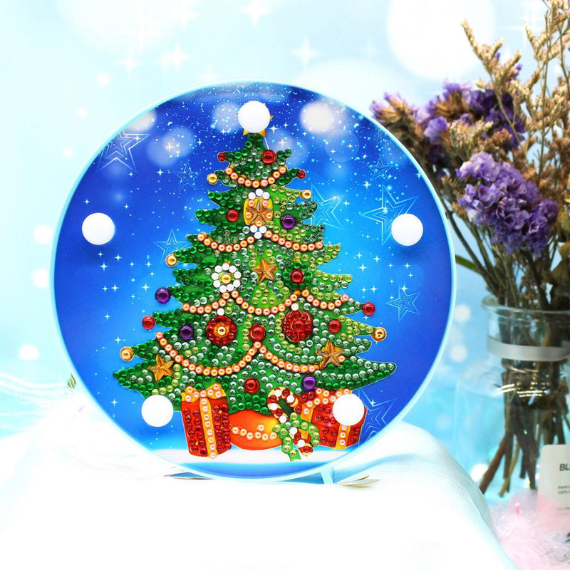 F&S Diamond Painting Store Diamond Painting Lamp Kerstboom
